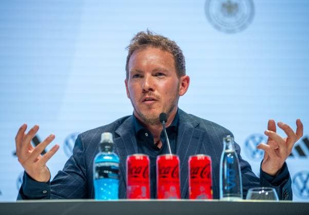 Football, Men, 2023 2024 season, National team, Press conference to announce the squad for the European Championship, Head coach Julian Nagelsmann Germany , 16 05 2024, Copyright: xSebastianxRäppold MatthiasxKochx