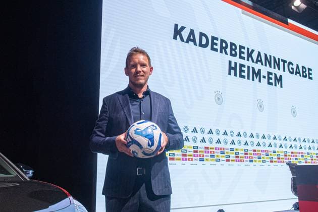 Football, Men, 2023 2024 season, National team, Press conference to announce the squad for the European Championship, Head coach Julian Nagelsmann Germany , 16 05 2024, Copyright: xSebastianxRäppold MatthiasxKochx