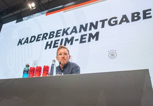 Football, Men, 2023 2024 season, National team, Press conference to announce the squad for the European Championship, Head coach Julian Nagelsmann Germany , 16 05 2024, Copyright: xSebastianxRäppold MatthiasxKochx