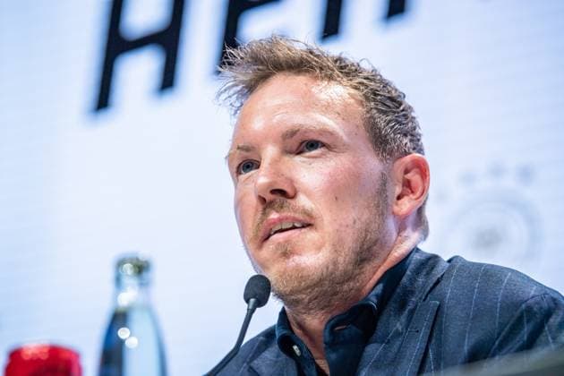 Press conference German national team Berlin, 16 05 2024 Julian Nagelsmann Coach Germany Press conference German national team, DRIVE Volkswagen Group Forum, Berlin 16 05 2024 Copyright: xBEAUTIFULxSPORTS LucianoxLimax
