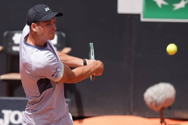 Internazionali BNL d™Italia Hubert Hurkacz during the Internazionali BNL d™Italia 2024 at Foro Italico, Italy, May 16th, 2024 Imago-Images Emmefoto Copyright: xImago-Images Emmefotox