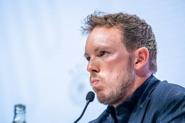 Press conference German national team Berlin, 16 05 2024 Julian Nagelsmann Coach Germany Press conference German national team, DRIVE Volkswagen Group Forum, Berlin 16 05 2024 Copyright: xBEAUTIFULxSPORTS LucianoxLimax
