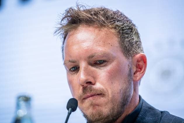Press conference German national team Berlin, 16 05 2024 Julian Nagelsmann Coach Germany Press conference German national team, DRIVE Volkswagen Group Forum, Berlin 16 05 2024 Copyright: xBEAUTIFULxSPORTS LucianoxLimax