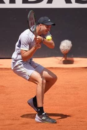 Rome, Italy: Hubert Hurkacz during the Internazionali BNL doÂ¢& x80;& x99;Italia 2024 at Foro Italico, Italy, May 16th, 2024.Mattia Vian during Internazionali BNL d Italia, International Tennis match in Rome, Italy, May 16 2024 International Tennis match - Internazionali BNL d Italia  - ZUMAp169 20240516_zsa_p169_108 Copyright: xMattiaxVian IPAxSportx