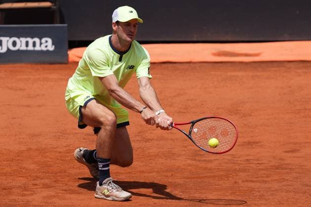 International Tennis match - Internazionali BNL d Italia Tommy Paul during the Internazionali BNL dÃ¢& x80;& x99;Italia 2024 at Foro Italico, Italy, May 16th, 2024 Mattia Vian during Internazionali BNL d Italia, International Tennis match in Rome, Italy, May 16 2024 Rome Italy  Copyright: xIPAxSport ABACAx