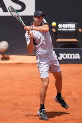 Hubert Hurkacz during the Internazionali BNL dÃ¢& x80;& x99;Italia 2024 at Foro Italico, Italy, May 16th, 2024 Mattia Vian during Internazionali BNL d Italia, International Tennis match in Rome, Italy, May 16 2024  Copyright: xMattiaxVian IPAxSportx xipa-agenx xx IPA_46136711 IPA_Agency_IPA46136711
