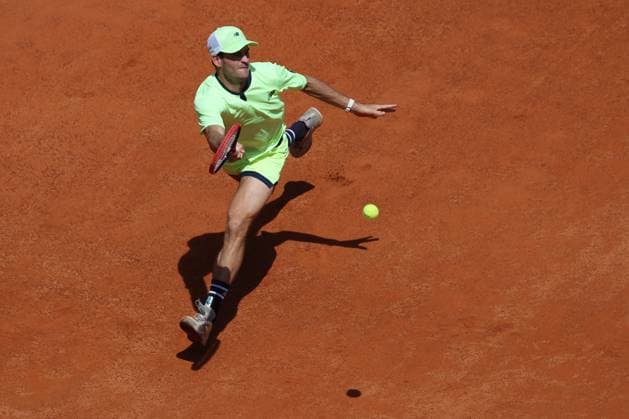 Rome, Italy 16.05.2024: H.HURKACZ VS TOMMY PAUL (USA) during Internazionali BNL 2024 Men s ATP, Tennis Herren 1000 Open tennis tournament in Rome at Grand Stand Arena .  Copyright: xMarcoxIacobucci IPAxSportx xipa-x xx IPA_46139534 IPA_Agency_IPA46139534