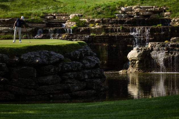 240516 Ludvig Aberg of Sweden during the first round of the 2024 PGA Championship Golf Tournament on May 16, 2024 in Louisville Photo Petter Arvidson BILDBYRAN kod PA PA0809 golf pga championship 1 bbeng sverige sweden  Copyright: PETTERxARVIDSON BB240516PA031