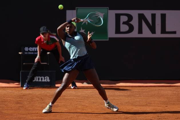 Rome, Italy 16.05.2024: Iga Swiatek (POL) vs Coco Gauff (USA) during Internazionali BNL 2024 Women s WTA, Tennis Damen 1000 Open tennis tournament in Rome at Grand Stand Arena .  Copyright: xMarcoxIacobucci IPAxSportx xipa-x xx IPA_46144504 IPA_Agency_IPA46144504