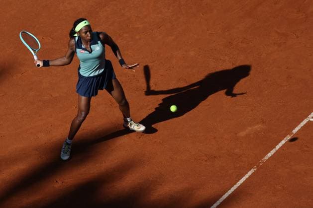 Rome, Italy 16.05.2024: Iga Swiatek (POL) vs Coco Gauff (USA) during Internazionali BNL 2024 Women s WTA, Tennis Damen 1000 Open tennis tournament in Rome at Grand Stand Arena .  Copyright: xMarcoxIacobucci IPAxSportx xipa-x xx IPA_46144755 IPA_Agency_IPA46144755
