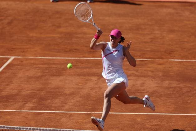 Tennis: WTA, Tennis Damen 1000 Internazionali di Tennis in Rome at Foro Italico. Match Iga Swiatek (POL) vs Coco Gauff (USA) Rome, Italy 16.05.2024: Iga Swiatek (POL) vs Coco Gauff (USA) during Internazionali BNL 2024 Women s WTA 1000 Open tennis tournament in Rome at Grand Stand Arena . Rome foro italico italy italy Copyright: xmarcoxiacobucci
