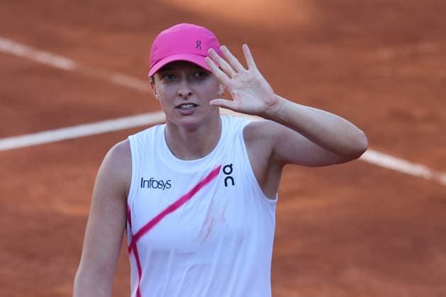 Tennis: WTA, Tennis Damen 1000 Internazionali di Tennis in Rome at Foro Italico. Match Iga Swiatek (POL) vs Coco Gauff (USA) Rome, Italy 16.05.2024: Iga Swiatek (POL) vs Coco Gauff (USA) during Internazionali BNL 2024 Women s WTA 1000 Open tennis tournament in Rome at Grand Stand Arena . Rome foro italico italy italy Copyright: xmarcoxiacobucci
