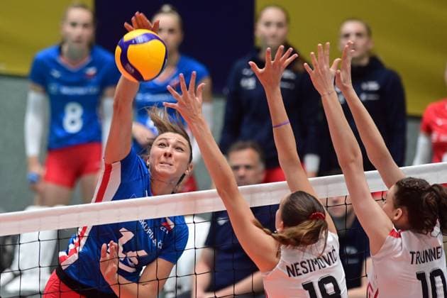 Volleyball, Women, CEV European Golden League, Czech Republic - Austria