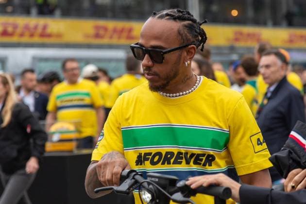 F1 GP Imola Italy Thursday, 16 05 2024 Lewis Hamilton 44, Mercedes AMG Petronas F1 Team F1 GP Imola Italy Thursday, 16 05 2024 Copyright: xBEAUTIFULxSPORTS Erlhofx