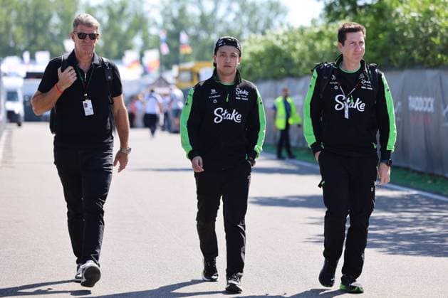 24 Zhou Guanyu Stake F1 Team Kick Sauber, 24 ,ITA, Formula 1 World Championship, Grand Prix Emilia Romagna Imola, Autodromo Enzo e Dino Ferrari, Media Day, 17 05 2024 ITA, Formula 1 World Championship, Grand Prix Emilia Romagna Imola, Autodromo Enzo e Dino Ferrari, Media Day, 17 05 2024 Imola Copyright: xEibner-Pressefoto AnnikaxGrafx EP_AGF