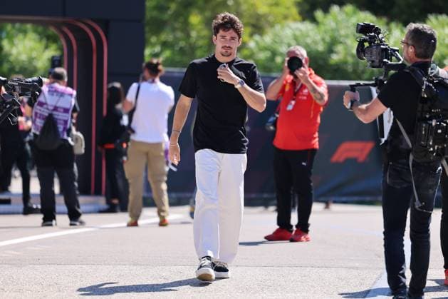 16 Charles Leclerc Scuderia Ferrari HP, 16 ,ITA, Formula 1 World Championship, Grand Prix Emilia Romagna Imola, Autodromo Enzo e Dino Ferrari, Media Day, 17 05 2024 ITA, Formula 1 World Championship, Grand Prix Emilia Romagna Imola, Autodromo Enzo e Dino Ferrari, Media Day, 17 05 2024 Imola Copyright: xEibner-Pressefoto AnnikaxGrafx EP_AGF