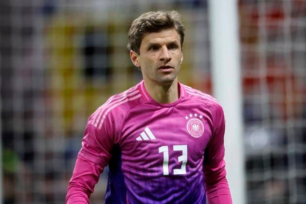 Deutsche Bank Park, Frankfurt am Main, Germany Soccer, Football, Men, Men International, Friendly Match Germany Netherlands 2 1 26 03 2024 Thomas MÜLLER GER