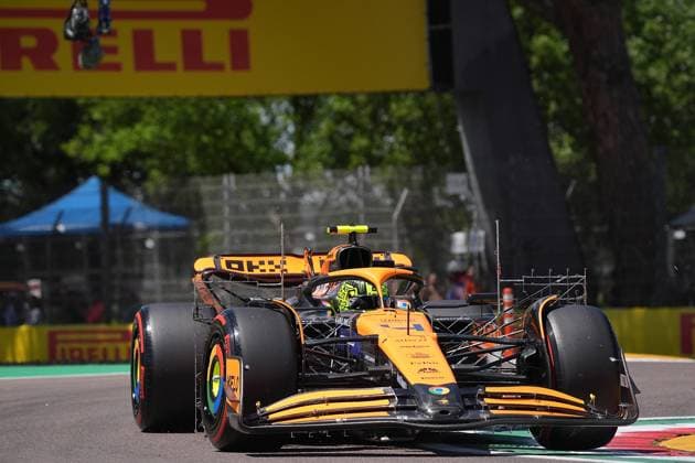 Formula 1 Grand Prix Emilia Romagna 2024 17 05 2024, Autodromo Enzo e Dino Ferrari, Imola, Formula 1 Grand Prix Emilia Romagna 2024 ,in the picture Lando Norris GBR , McLaren F1 Team nordphotoxGmbHx xBratic nph00250