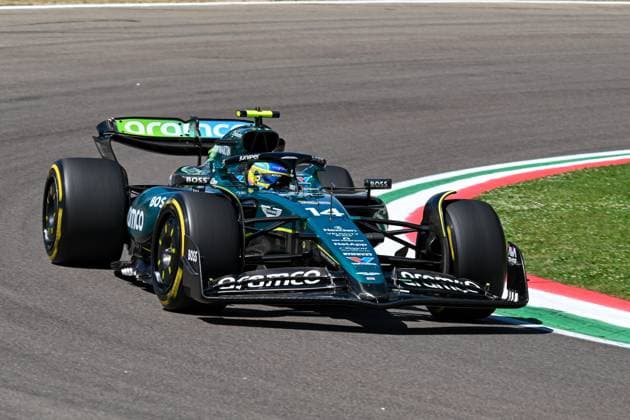 Fernando Alonso Diaz AMR GP Limited Aston Martin Arameo Formula One Team during FORMULA 1 MSC CRUISES GRAN PREMIO DELL EMILIA-ROMAGNA 2024 - Free Practice 1 and 2, Formula 1 Championship in Imola, Italy, May 17 2024  Copyright: xAlessioxMarini IPAxSportx xipa-ax xx IPA_46182503 IPA_Agency_IPA46182503