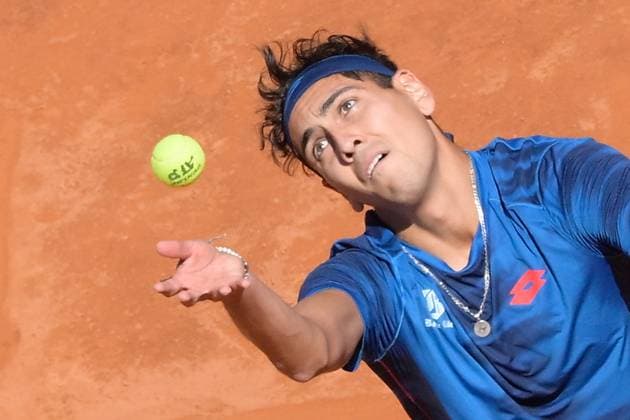 Alejandro Tabilo (CHI) during the semi final against Alexander Zverev (GER) of the ATP, Tennis Herren Master 1000 Internazionali BNL D Italia tournament at Foro Italico on May 17, 2024 Fabrizio Corradetti LiveMedia  Copyright: xFabrizioxCorradetti IPAxSportx x xx IPA_46184580 IPA_Agency_IPA46184580