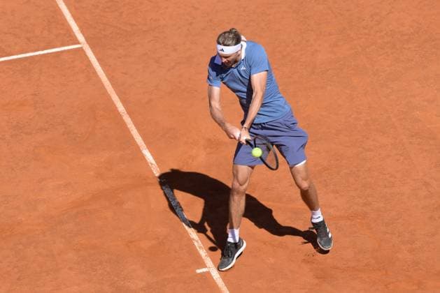 Alexander Zverev (GER) during the semi final against Alejandro Tabilo (CHI) of the ATP, Tennis Herren Master 1000 Internazionali BNL D Italia tournament at Foro Italico on May 17, 2024 Fabrizio Corradetti LiveMedia  Copyright: xFabrizioxCorradetti IPAxSportx x xx IPA_46184629 IPA_Agency_IPA46184629