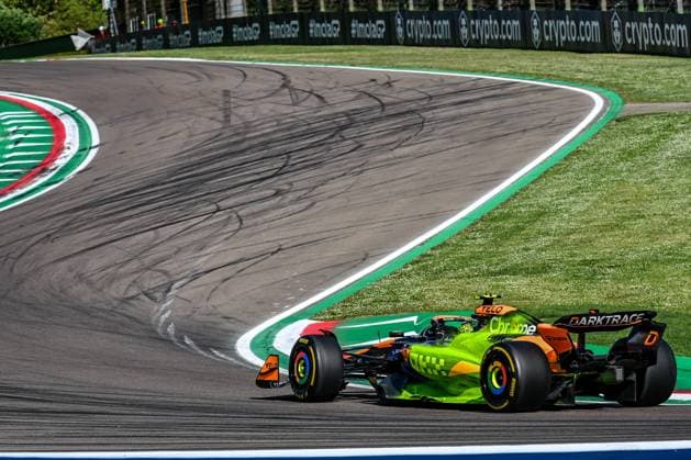 Imola, Italy: Lando Norris McLaren Racing Ltd McLaren Formula 1 Team during FORMULA 1 MSC CRUISES GRAN PREMIO DELL EMILIA-ROMAGNA 2024 - Free Practice 2, Formula 1 Championship in Imola, Italy, May 17 2024 Formula 1 Championship - FORMULA 1 MSC CRUISES GRAN PREMIO DELL EMILIA-ROMAGNA 2024 - Free Practice 2  - ZUMAp169 20240517_zsa_p169_768 Copyright: xAlessioxMarini IPAxSportx