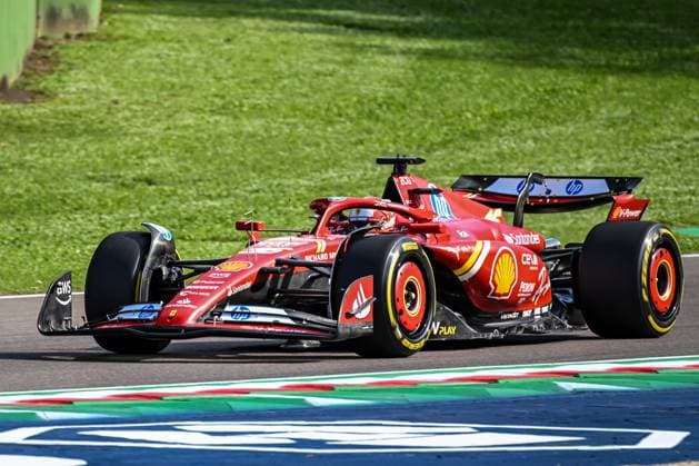 Imola, Italy: Charles Leclerc Ferrari Spa Scuderia Ferrari during FORMULA 1 MSC CRUISES GRAN PREMIO DELL EMILIA-ROMAGNA 2024 - Free Practice 2, Formula 1 Championship in Imola, Italy, May 17 2024 Formula 1 Championship - FORMULA 1 MSC CRUISES GRAN PREMIO DELL EMILIA-ROMAGNA 2024 - Free Practice 2  - ZUMAp169 20240517_zsa_p169_792 Copyright: xAlessioxMarini IPAxSportx