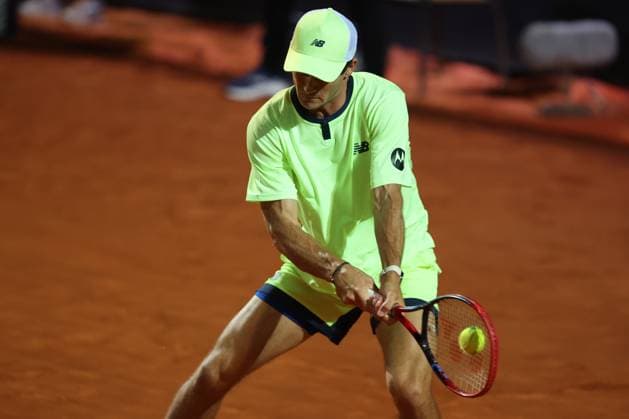 Tennis: ATP, Tennis Herren 1000 Internazionali di Tennis in Rome at Foro Italico. Match NICOLAS JERRY CHILE VS Tommy Paul USA Rome, Italy 17.05.2024: NICOLAS JERRY CHILE VS Tommy Paul USA during Internazionali BNL 2024 men™s ATP 1000 Open tennis tournament in Rome Center Court. Rome foro italico CENTER COURT italy italy Copyright: xmarcoxiacobucci
