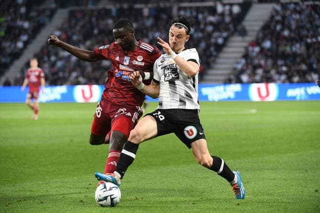 Football, France, SCO Angers celebrates promotion back to Ligue 1