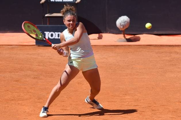 Jasmine Paolini during the Internazionali BNL dÃ¢& x80;& x99;Italia 2024 at Foro Italico, Italy, May 17th, 2024 Mattia Vian during Internazionali BNL d Italia, International Tennis match in Rome, Italy, May 17 2024  Copyright: xMattiaxVian IPAxSportx xipa-agenx xx IPA_46197933 IPA_Agency_IPA46197933