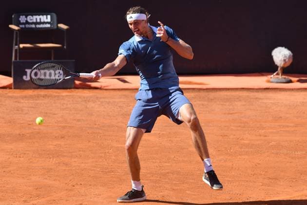 Alexander Zverev during the Internazionali BNL dÃ¢& x80;& x99;Italia 2024 at Foro Italico, Italy, May 17th, 2024 Mattia Vian during Internazionali BNL d Italia, International Tennis match in Rome, Italy, May 17 2024  Copyright: xMattiaxVian IPAxSportx xipa-agenx xx IPA_46198074 IPA_Agency_IPA46198074