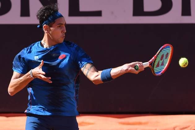 Alejandro Tabilo during the Internazionali BNL dÃ¢& x80;& x99;Italia 2024 at Foro Italico, Italy, May 17th, 2024 Mattia Vian during Internazionali BNL d Italia, International Tennis match in Rome, Italy, May 17 2024  Copyright: xMattiaxVian IPAxSportx xipa-agenx xx IPA_46198062 IPA_Agency_IPA46198062