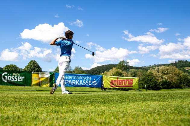 GOLF - Goesser Open 2024 MARIA LANKOWITZ,AUSTRIA,18.MAY.24 - GOLF - Alps Tour, Goesser Open, GC Erzherzog Johann. Image shows Marco Florioli (ITA).  GEPAxpictures xMaticxKlansek