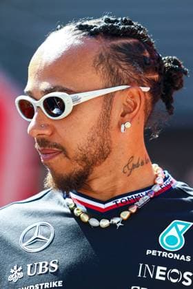 Lewis Hamilton of Great Britain and Mercedes gestures, gestures, Qualifying, F1 Emilia Romagna Grand Prix 2024, Autodromo Enzo e Dino Ferrari on May 18, 2024 in Imola, Italy Photo by Diogo Cardoso DeFodi Images Lewis Hamilton of Great Britain and Mercedes gestures arriving in the paddock, Qualifying, F1 Emilia Romagna Grand Prix 2024, Autodromo Enzo e Dino Ferrari on May 18, 2024 in Imola, Italy Photo by Diogo Cardoso DeFodi Images Defodi 645 f1imo20240518 0754 Defodi-645