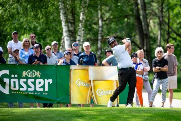 GOLF - Goesser Open 2024 MARIA LANKOWITZ,AUSTRIA,18.MAY.24 - GOLF - Alps Tour, Goesser Open, GC Erzherzog Johann. Image shows Asier Aguirre Izcue (ESP).  GEPAxpictures xMaticxKlansek