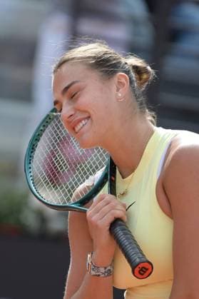 Tennis, WTA-Turnier in Rom, Finale, Iga Swiatek - Aryna Sabalenka Aryna Sabalenka (BLR) during the final against Iga & x15a;wi& x105;tek (POL) at the Italian Tennis Open in Rome, Saturday May 18, 2024.(Alfredo Falcone LaPresse)  Copyright: xAlfredoxFalcone LaPressex