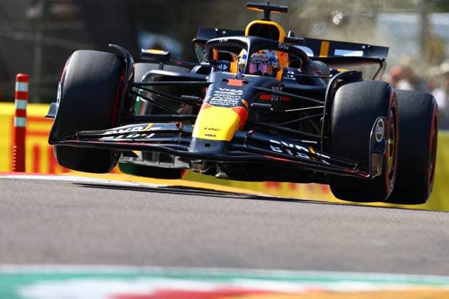 Max Verstappen of the Netherlands and Oracle Red Bull Racing in action, Qualifying, F1 Emilia Romagna Grand Prix 2024, Autodromo Enzo e Dino Ferrari on May 18, 2024 in Imola, Italy Photo by Diogo Cardoso DeFodi Images Max Verstappen of the Netherlands and Oracle Red Bull Racing in action, Qualifying, F1 Emilia Romagna Grand Prix 2024, Autodromo Enzo e Dino Ferrari on May 18, 2024 in Imola, Italy Photo by Diogo Cardoso DeFodi Images Defodi 645 f1imo20240518 2198 Defodi-645