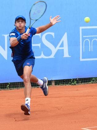 International Tennis match - 2024 Piemonte Open Intesa San Paolo Luciano Darderi (Italy) during the match againts Matteo Arnaldi (Italy) during 2024 Piemonte Open Intesa San Paolo, International Tennis match in Turin, Italy, May 18 2024 Turin Italy  Copyright: xIPAxSport ABACAx