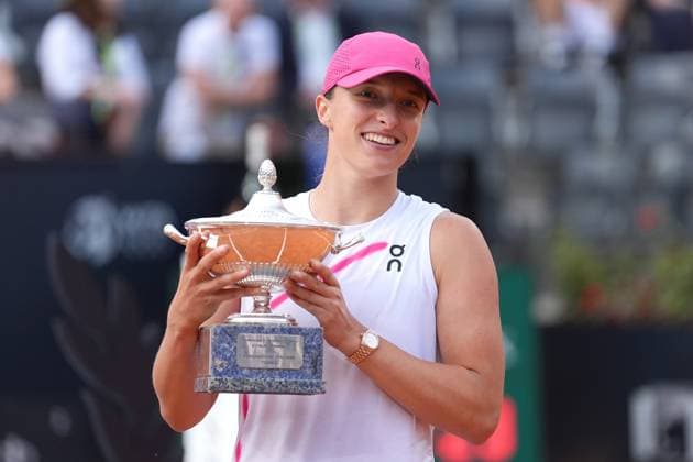 Tennis, Iga Swiatek wins WTA tournament in Rome