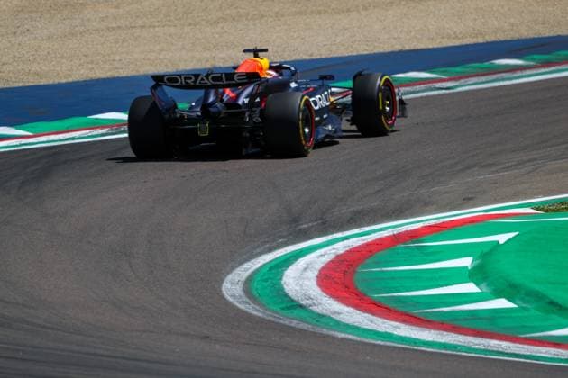 May 18, 2024, Imola, Bo, ITALY: Max Verstappen (NED) - Oracle Red Bull Racing - Red Bull RB20 - Honda RBPT..during FORMULA 1 MSC CRUISES GRAN PREMIO DEL MADE IN ITALY E DELL EMILIA-ROMAGNA 2 Autodromo Enzo e Dino Ferrari, Imola (BO) Italy Imola ITALY - ZUMAm217 20240518_zsp_m217_203 Copyright: xAlessioxDexMarcox