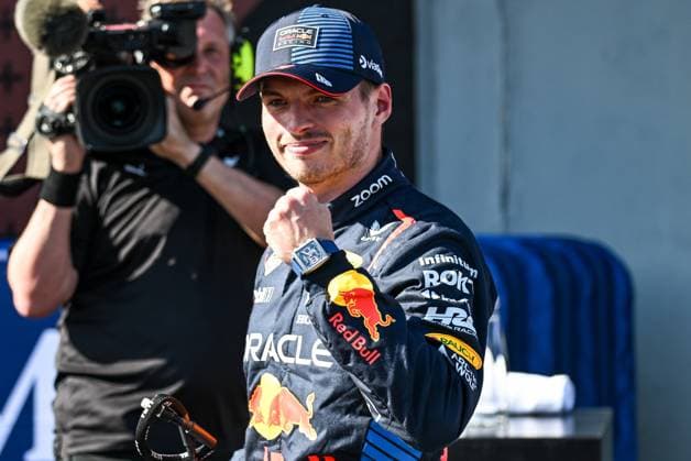 Imola, Italy: Max Verstappen Red Bull Racing Limited Oracle Red Bull Racing celebrate at the end of the 2024 F1 GP dell Emilia Romagna 2024 Qualification section during FORMULA 1 MSC CRUISES GRAN PREMIO DELL EMILIA-ROMAGNA 2024 - Free Practice 3 and Qualifying, Formula 1 Championship in Imola, Italy, May 18 2024 Formula 1 Championship - FORMULA 1 MSC CRUISES GRAN PREMIO DELL EMILIA-ROMAGNA 2024 - Free Practice 3 and Qualifying  - ZUMAp169 20240518_zsa_p169_1322 Copyright: xAlessioxMarini IPAxSportx