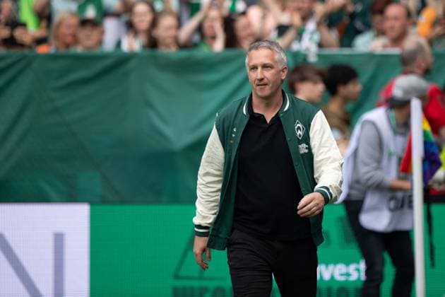 Frank BAUMANN is dismissed as Managing Director Sport at Werder Bremen, Football 1 Bundesliga, 34 Matchday, SV Werder Bremen HB VfL Bochum BO 4 1 on 18 05 2024 in Bremen Germany DFL regulations prohibit any use of photographs as image sequences and or quasi video Â