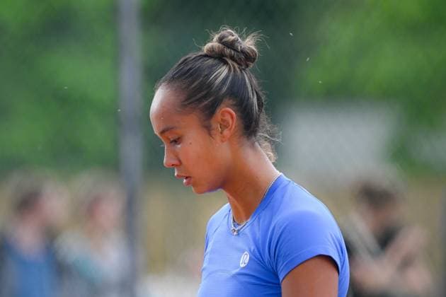 Tennis - Internationaux de Strasbourg 2024 - WTA, Tennis Damen - Leylah Fernandez - Canada TENNIS - Internationaux de Strasbourg 2024 - 18 05 2024 ChrysleneCaillaud Panoramic 