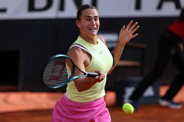 Rome, Italy 18.05.2024: Aryna Sabalenko vs Iga Swiatek of poland during Internazionali BNL 2024 FINAL womenÃ¢& x80;& x99;s WTA, Tennis Damen 1000 Open tennis tournament in Rome Center Court.  Copyright: xMarcoxIacobucci IPAxSportx xipa-x xx IPA_46237132 IPA_Agency_IPA46237132