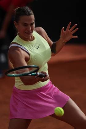 Rome, Italy 18.05.2024: Aryna Sabalenko vs Iga Swiatek of poland during Internazionali BNL 2024 FINAL womenÃ¢& x80;& x99;s WTA, Tennis Damen 1000 Open tennis tournament in Rome Center Court.  Copyright: xMarcoxIacobucci IPAxSportx xipa-x xx IPA_46237135 IPA_Agency_IPA46237135