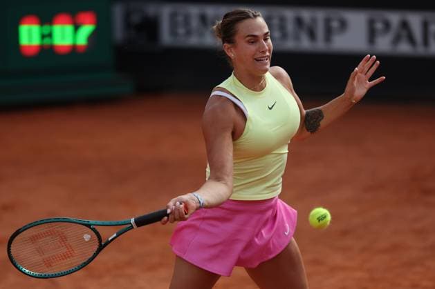 Rome, Italy 18.05.2024: Aryna Sabalenko vs Iga Swiatek of poland during Internazionali BNL 2024 FINAL womenÃ¢& x80;& x99;s WTA, Tennis Damen 1000 Open tennis tournament in Rome Center Court.  Copyright: xMarcoxIacobucci IPAxSportx xipa-x xx IPA_46237139 IPA_Agency_IPA46237139