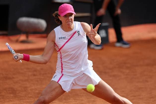 Rome, Italy 18.05.2024: Aryna Sabalenko vs Iga Swiatek of poland during Internazionali BNL 2024 FINAL womenÃ¢& x80;& x99;s WTA, Tennis Damen 1000 Open tennis tournament in Rome Center Court.  Copyright: xMarcoxIacobucci IPAxSportx xipa-x xx IPA_46237169 IPA_Agency_IPA46237169
