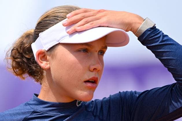 Tennis - Rome - WTA, Tennis Damen - Internationaux de Strasbourg 2024 - Erika Andreeva - Russie TENNIS - Internationaux de Strasbourg 2024 - 19 05 2024 ChrysleneCaillaud Panoramic 