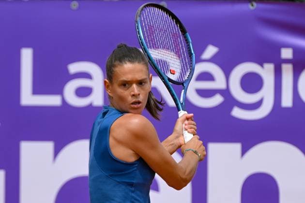 Tennis - Rome - WTA, Tennis Damen - Internationaux de Strasbourg 2024 - Chloe Paquet - France TENNIS - Internationaux de Strasbourg 2024 - 19 05 2024 ChrysleneCaillaud Panoramic 