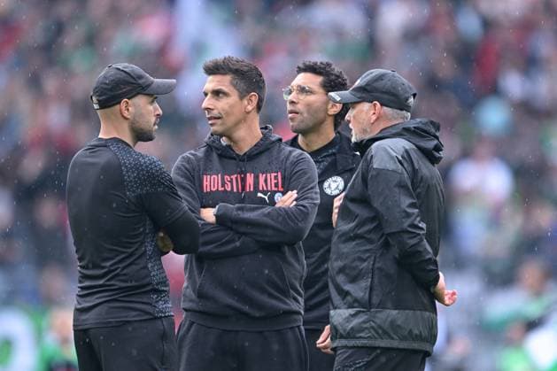 19 05 2024, Football, 2 Bundesliga, 34 Matchday Season 2023 2024, Hannover 96 Holstein Kiel, Coach Marcel Rapp Holstein Kiel xRHR PHOTO TKx Copyright: RHR-FOTOx RHR-FOTO TK